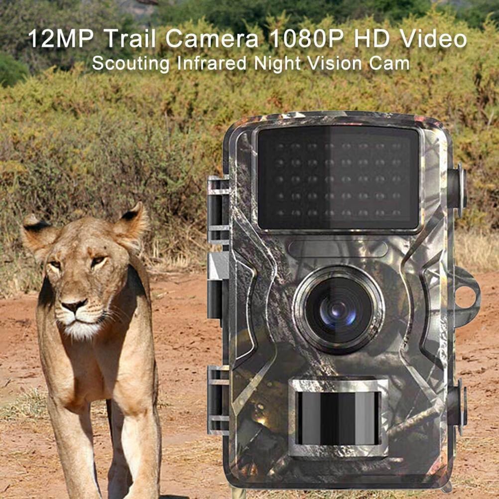 BESPORTBLE 2 Bewegungskamera Auslösen Nachtkamera Outdoor-Camcorder Wildbeobachtungskamera Drahtlose