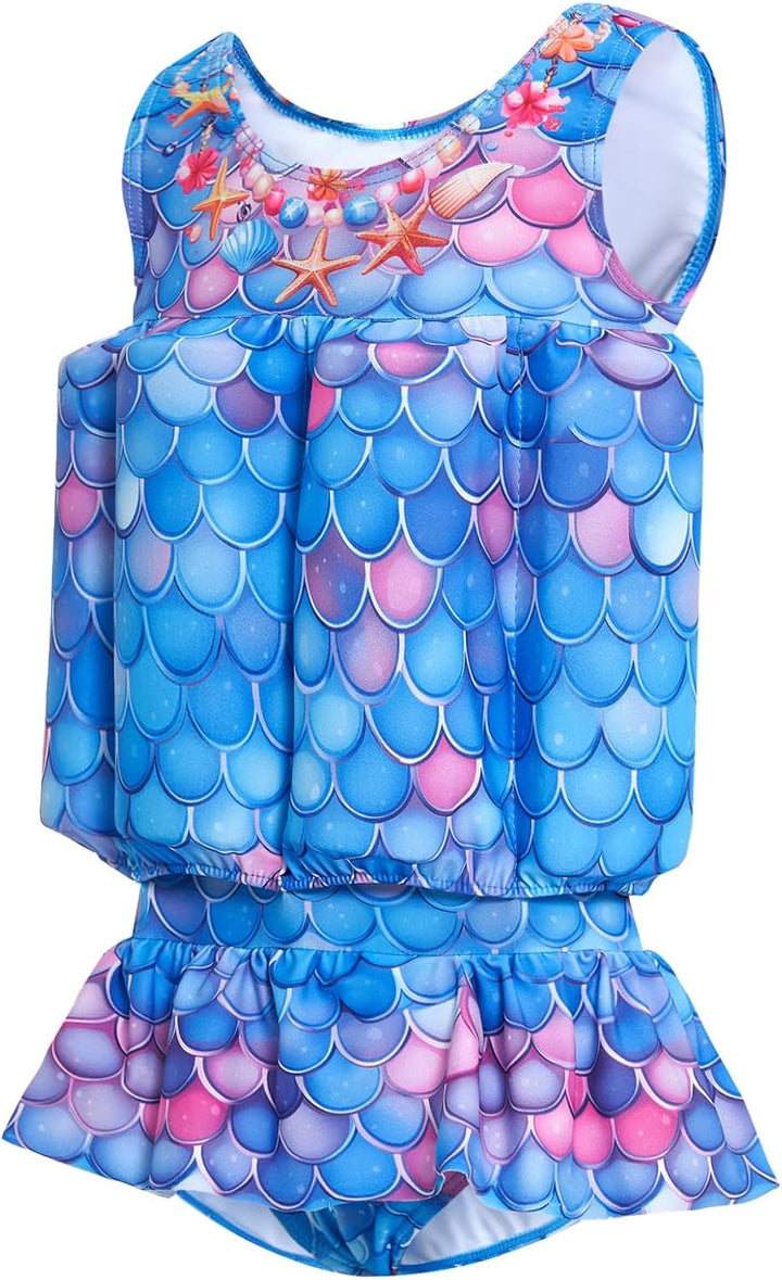 Badeanzug Baby Mädchen mit Floatation Kleinkind Schwimmtraining Hilfe Schwimmende Badeanzug EIN Stüc