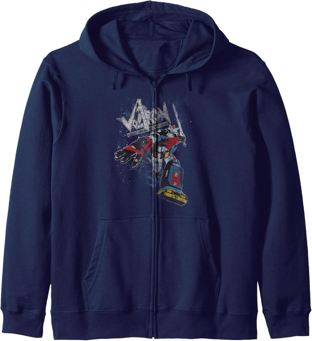 Voltron: Retro Defender Battle Stance Space Kapuzenjacke
