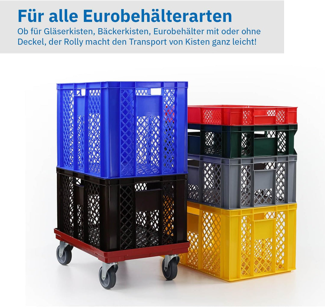 DIE BOX FABRIK 4er SET Bäckerkisten 600x400x150mm, Bäckerkiste, Brotkiste, Brotkörbe, Brötchenkiste,