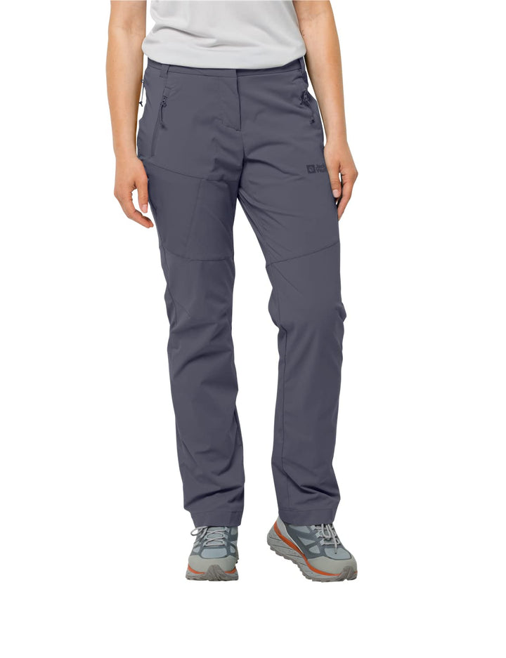 Jack Wolfskin Damen Glastal Pants W Wanderhose 34 Dolphin, 34 Dolphin
