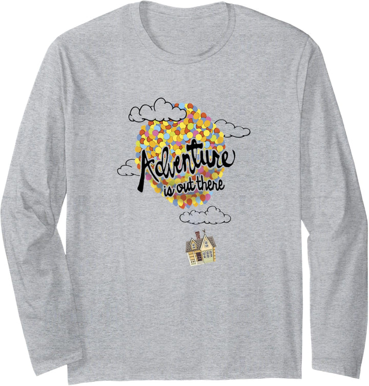 Disney Pixar Up Adventure House Balloon Langarmshirt