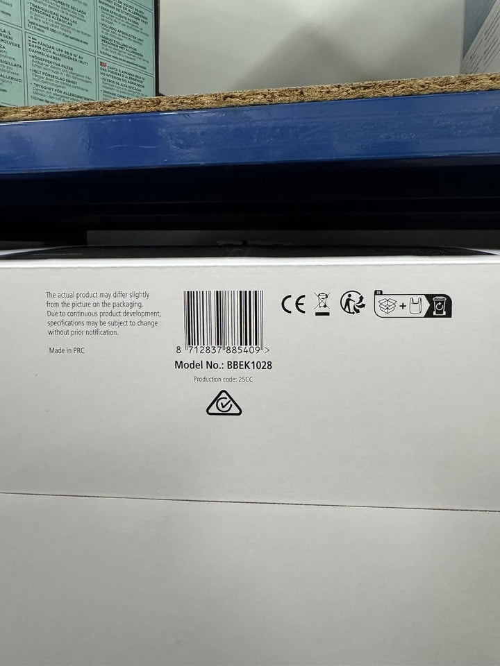 Brabantia Toaster, Doppel-langschlitz-Röstschachte, 8 bräuningsstufen, Krümelschublade, Schwarz, BBE