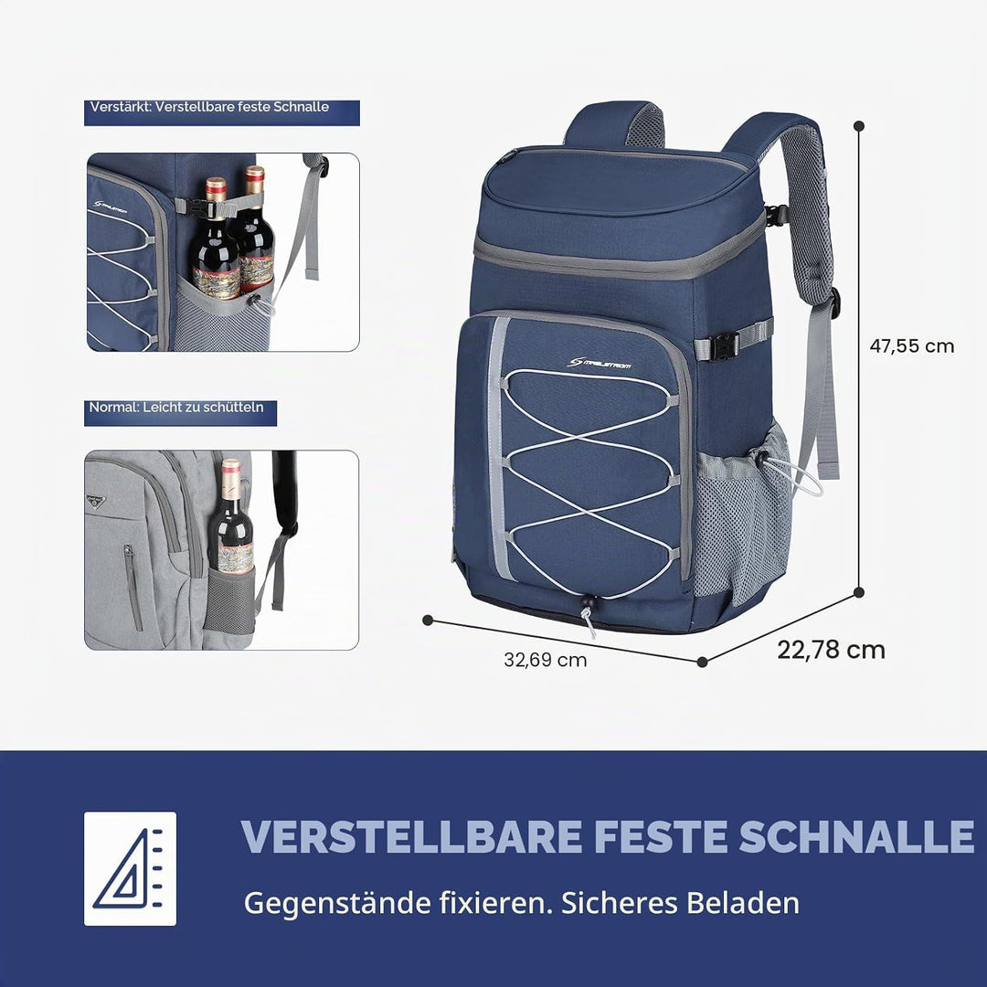 Maelstrom Mscbp Kühler Rucksack 35 Can D: Grün, 35 Can D: Grün