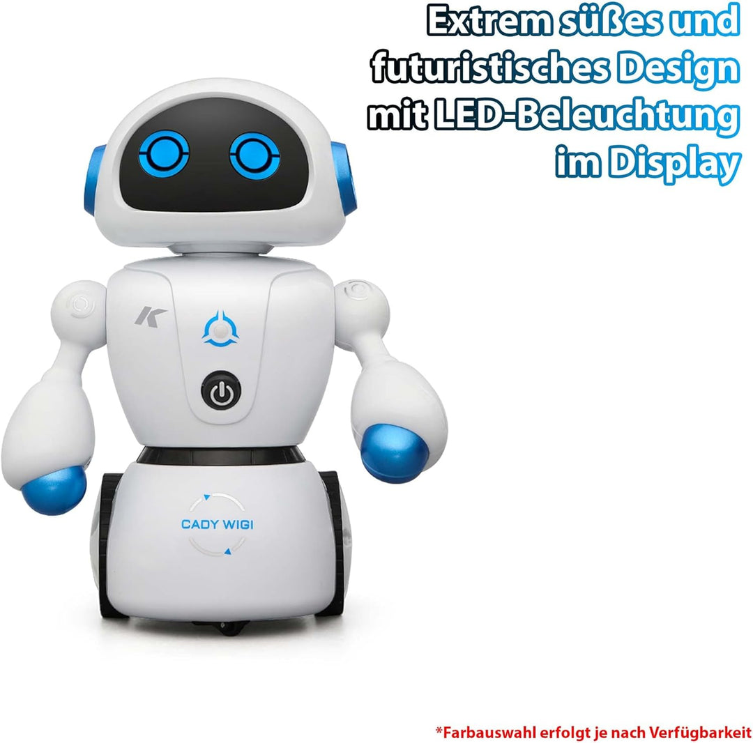 RC Ferngesteuerter Roboter m. Tanz-, Musik- u. Soundfunktion 23cm, LED-Display, KI Labyrinth Maze-Mo