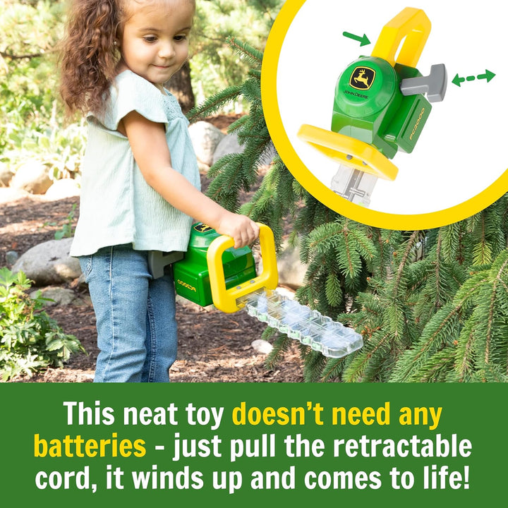 TOMY 35814 JD Preschool Hedge Trimmer, Green
