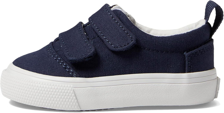 TOMS Jungen Fenix Double StrapLow-top 19.5 EU Marineblau, 19.5 EU Marineblau