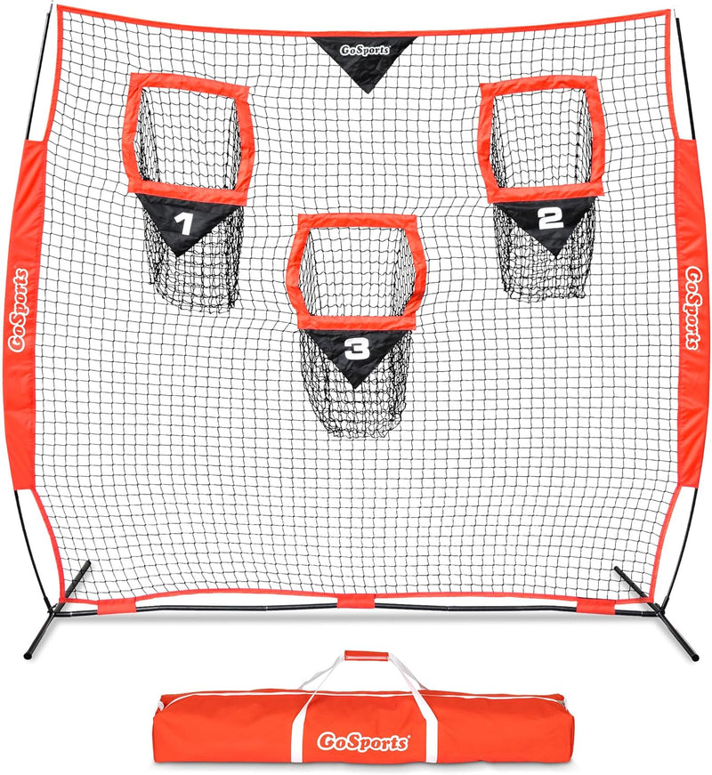 GoSports Football Trainer Throwing Net | Choose Between 8&