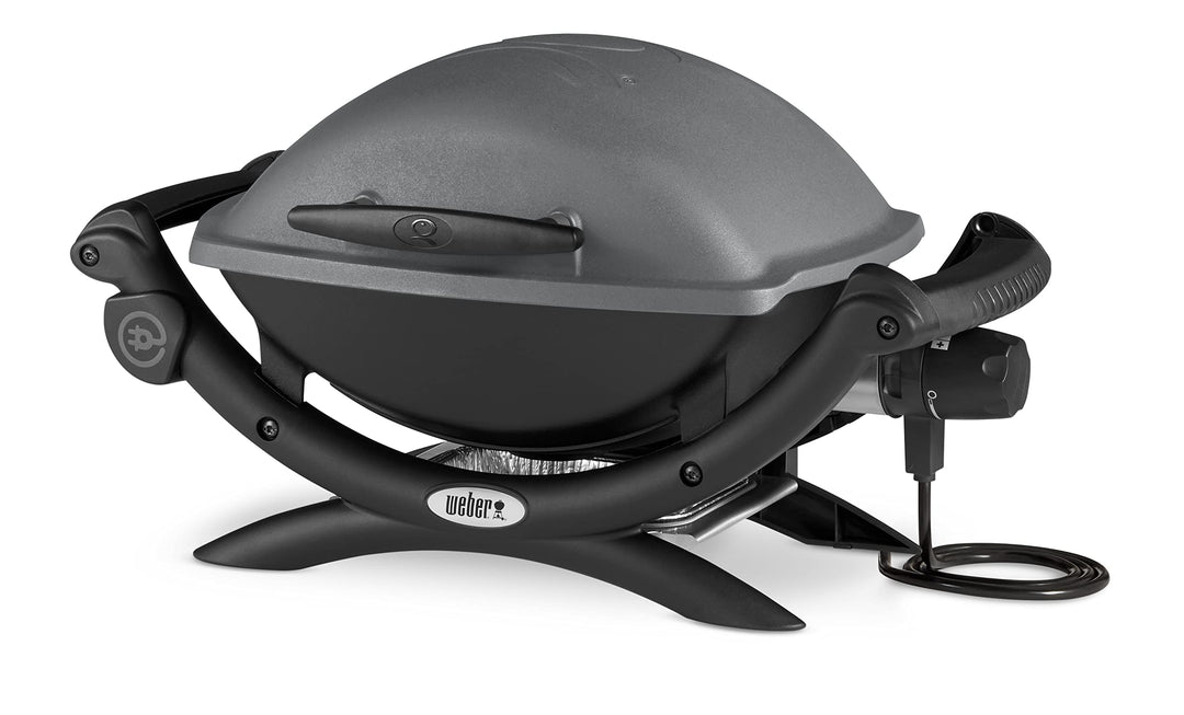 Weber Q1400 Elektrogrill, 43 x 32 cm, Dunkelgrau (52020079)