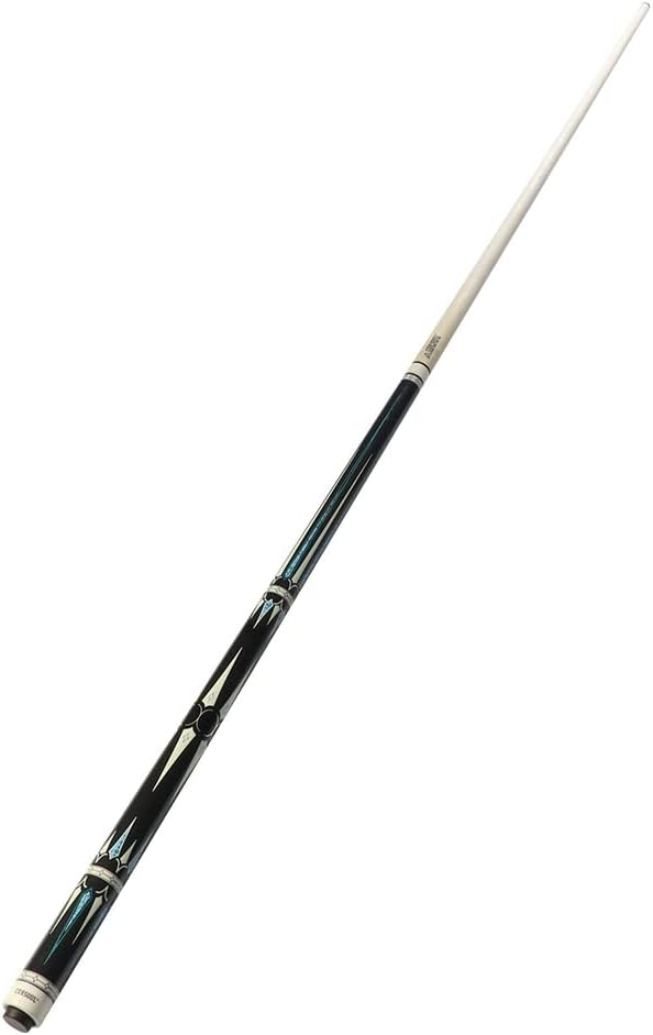 CUESOUL Galaxy 58 Zoll 19 Unzen Billardqueue, 13 mm Spitzen blau CSPC-GX-2, blau CSPC-GX-2