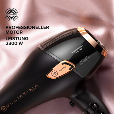 Bellissima My Pro Ceramic P5 3800 Professioneller Haartrockner für weiches und strahlendes Haar, Ker