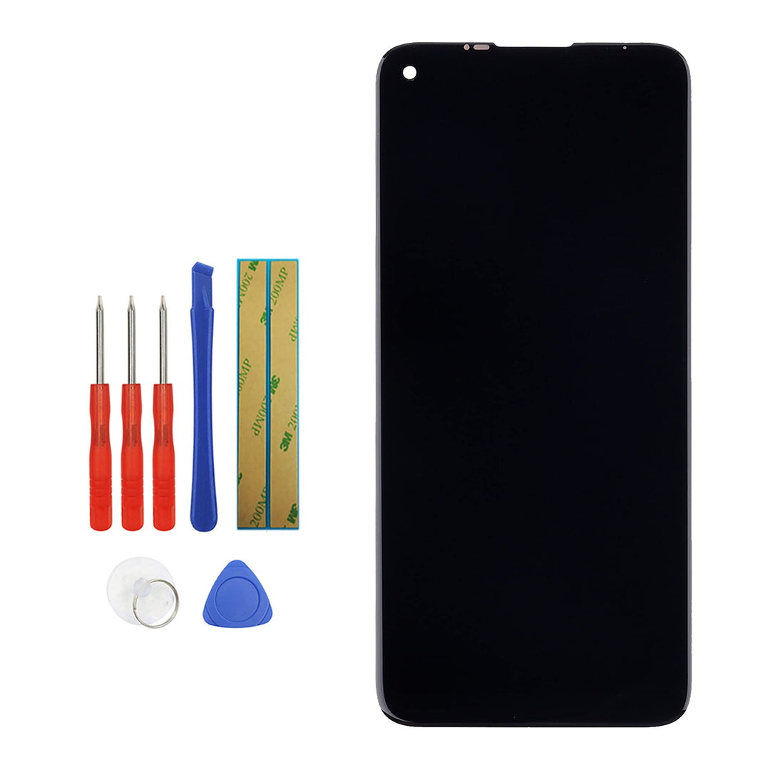 Vvsialeek LCD Display Kompatibel Für Moto G Fast XT2045-3 Schwarz LCD Touch Screen with Toolkit