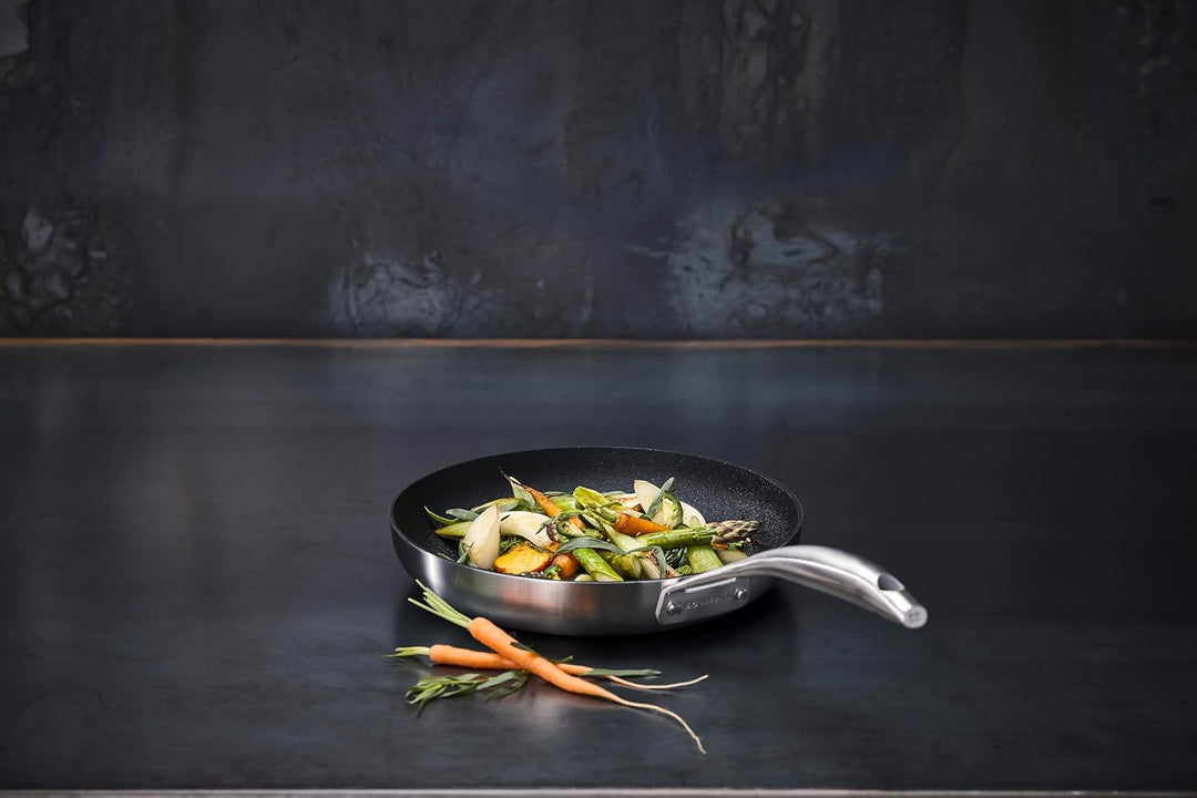 SCANPAN CS+ Bratpfanne 32 cm, Stratanium+, Induktion, 5-Schicht Edelstahl, 32 cm