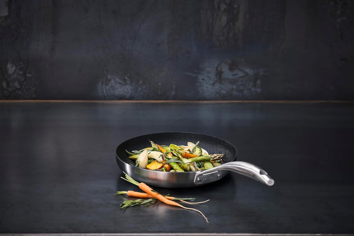 SCANPAN CS+ Bratpfanne 32 cm, Stratanium+, Induktion, 5-Schicht Edelstahl, 32 cm