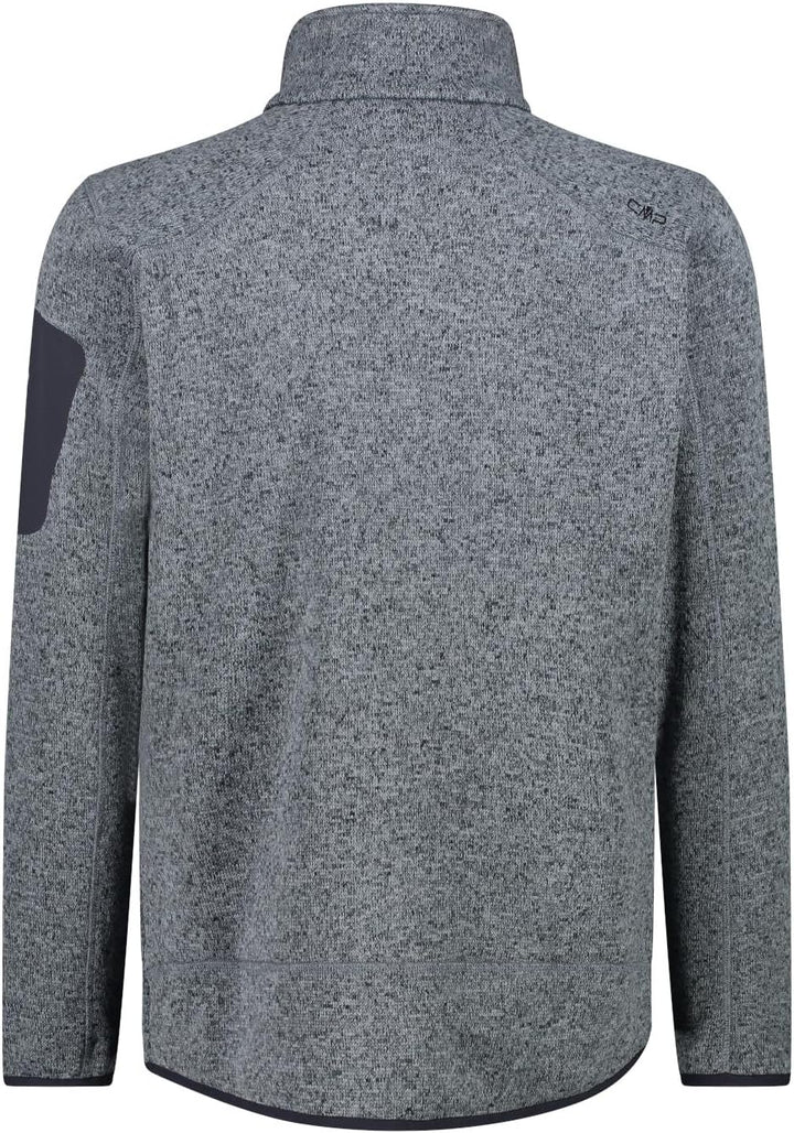 CMP Herren Jacke Fleece, 3H57557 50 ALLUMINIO-TITANIO, 50 ALLUMINIO-TITANIO