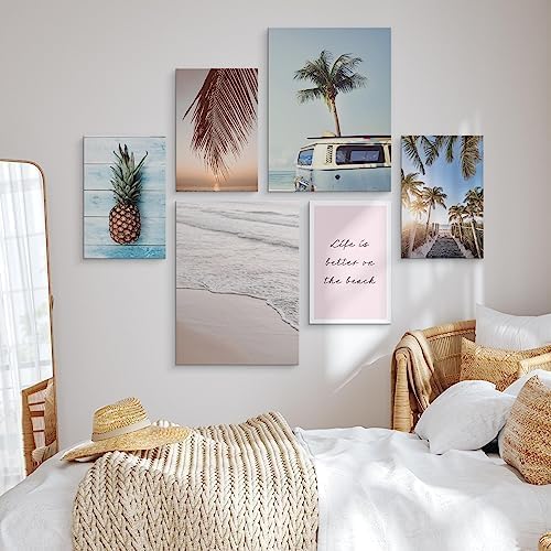 Muralo - Wandbilder Set - Leinwand Bilder Set Aufhängefertig - Bilder für Wohnzimmer Schlafzimmer -