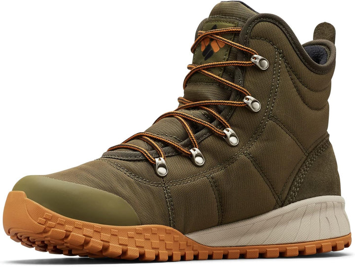 Columbia Fairbanks WP Omni-Heat wasserdichte Schneestiefel für Herren 40 EU Nori Canyon Gold, 40 EU
