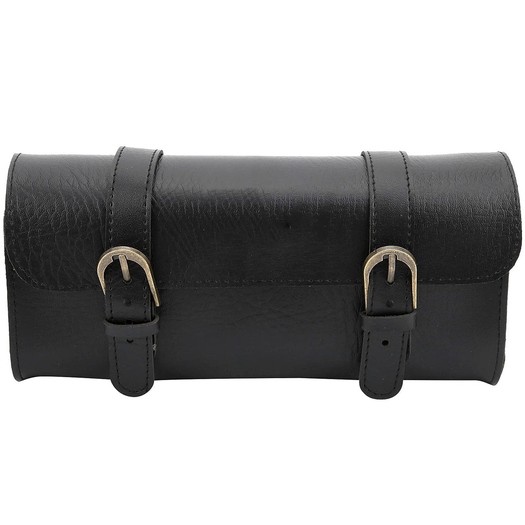 Fahrradtasche, PU Leder Vintage Retro Satteltasche wasserdicht für Radtouristen Pendler Outdoor Aben