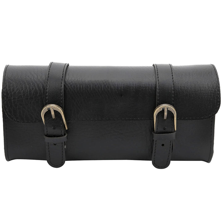 Fahrradtasche, PU Leder Vintage Retro Satteltasche wasserdicht für Radtouristen Pendler Outdoor Aben