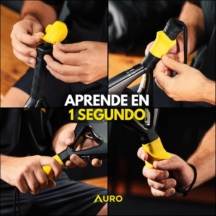 AURO Syistem Grip Padel-Schläger mit rutschfestem Griff