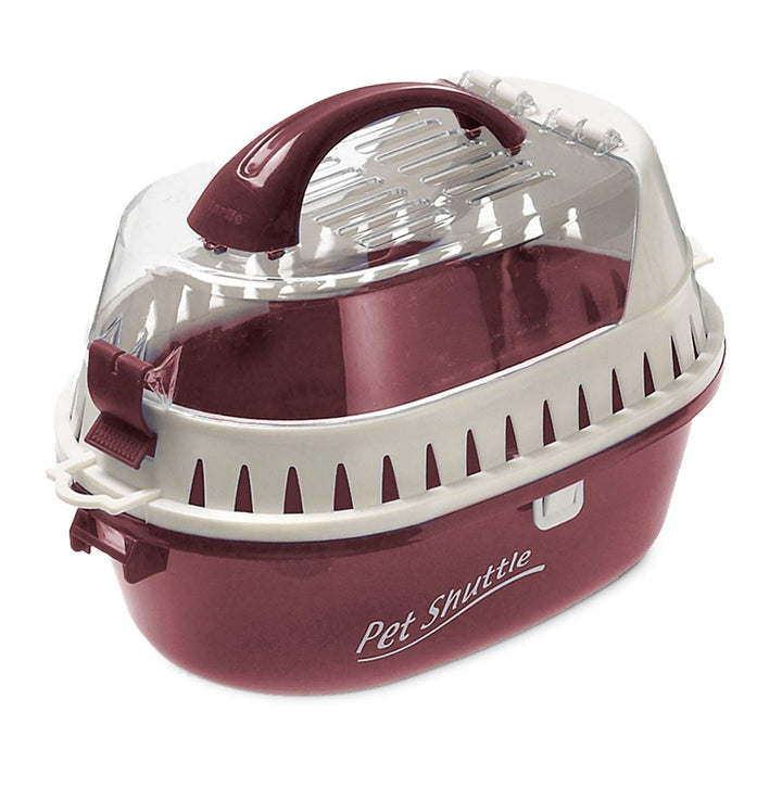 Karlie Transportbox Pet Shuttle L: 35 cm B: 25 cm H: 22 cm rot rot L 35 x B 25 x H 22 cm, rot L 35 x