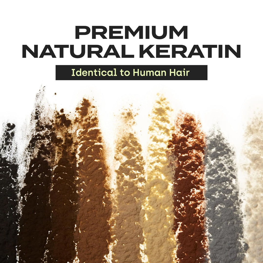 Toppik Haarfasern, Mittelbraun, natürlich gewonnene Fasern aus Keratin für voller aussehendes Haar 5