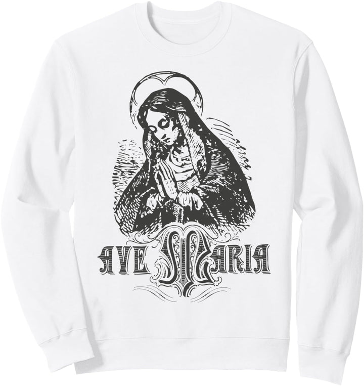 Maria Schubert Lateinische Messe Gottesmutter Gegrüsset Sweatshirt