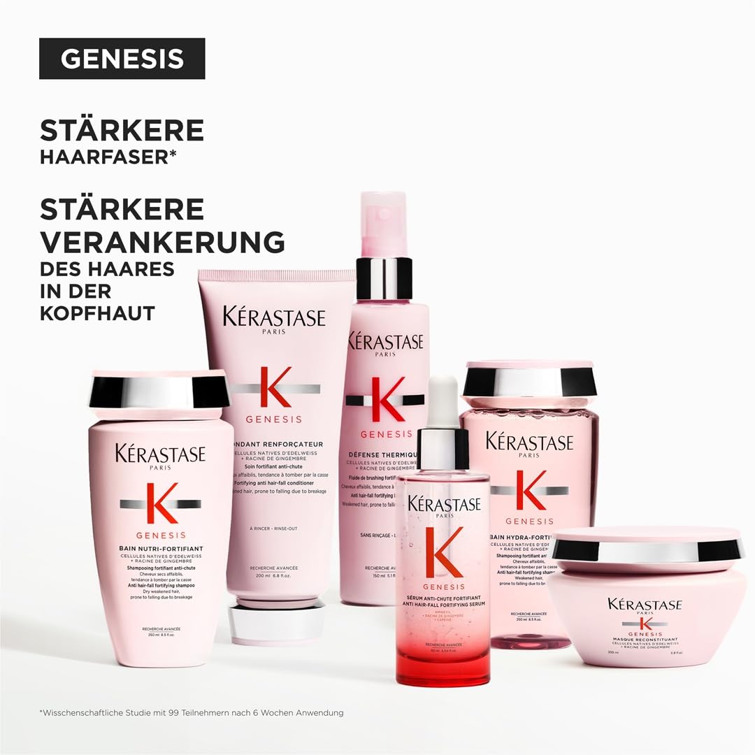 Kérastase | Shampoo für feines Haar, Nährendes und kräftigendes Haarbad gegen Haarverlust, Bain Hydr