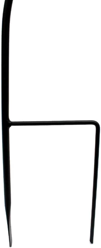 DanDiBo Rankhilfe Herz Kletterhilfe aus Metall 147 cm Bodenstecker Stecker Rankgitter
