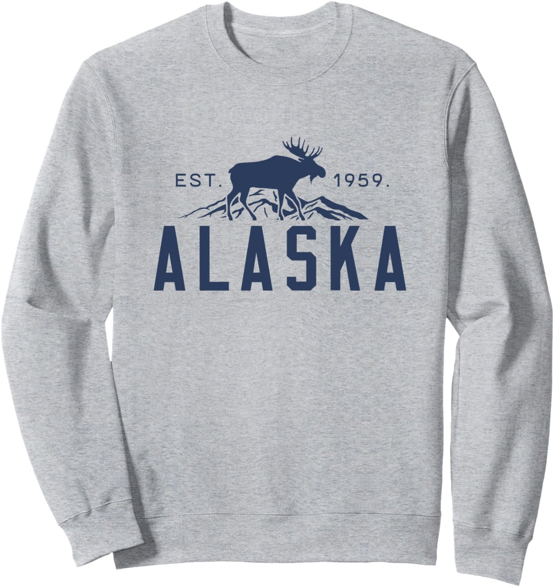 Alaska National Park Camping vacation Hunter Sweatshirt
