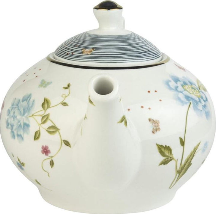 Laura Ashley Heritage Collectables Teekanne Elvenen White 1,6 Liter Porzellan Heritage Teekanne Elve