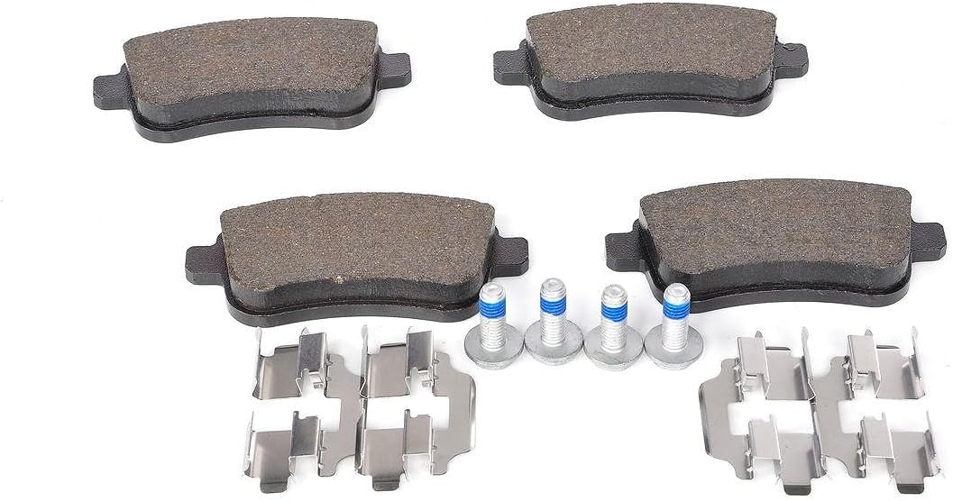 Bosch BP1292 Bremsbeläge - Hinterachse - ECE-R90 Zertifizierung - vier Bremsbeläge pro Set