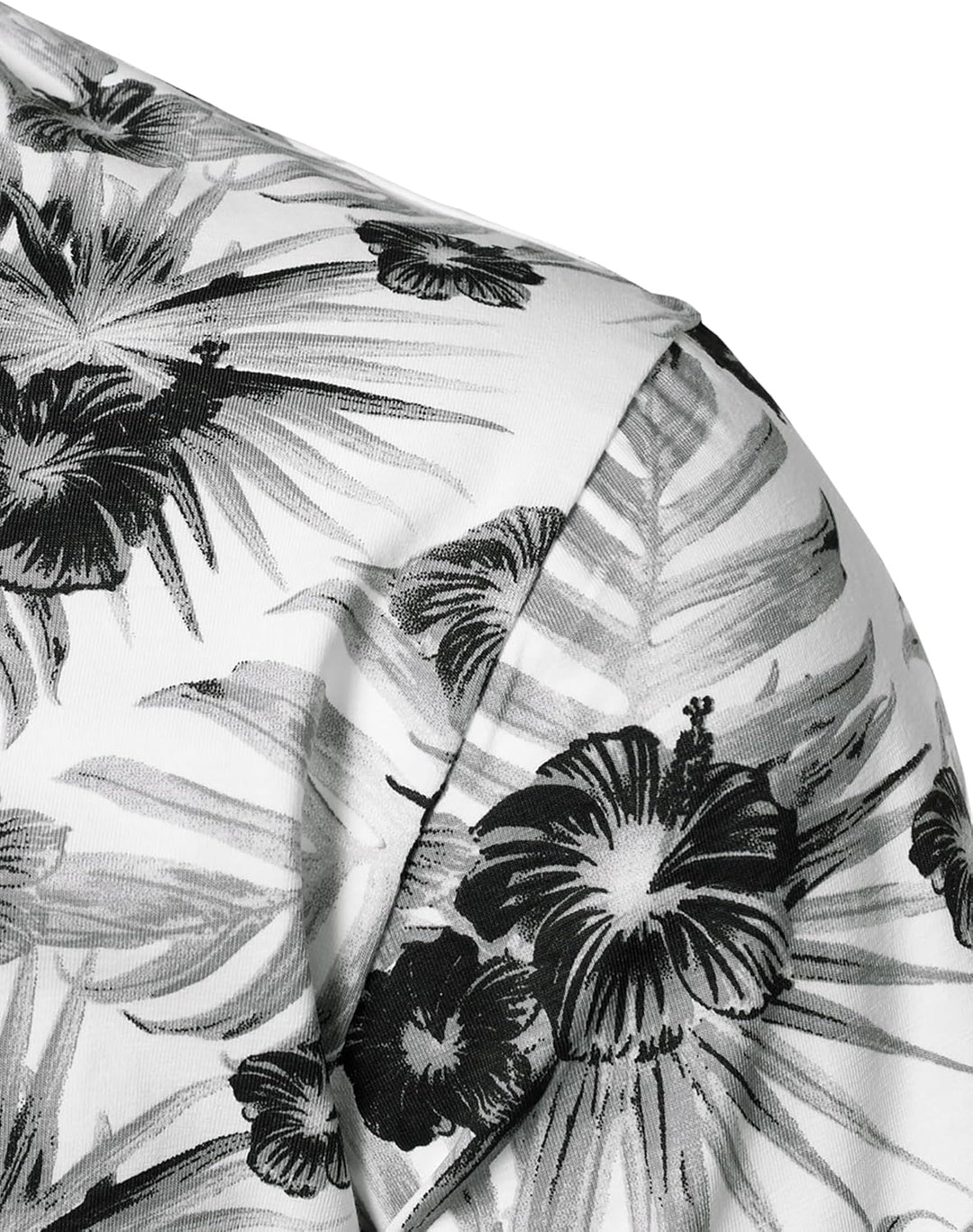 JOGAL Herren Golf Poloshirts Kurzarm Floral Sommer Freizeithemd Regular Fit Sport Outdoor Polo Tshir