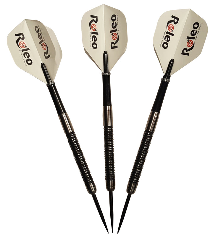 roleo Profi Steeldartpfeile Professional - 90% Tungsten - 3er Set 18g, 20g + 22g 22.0 Gramm, 22.0 Gr