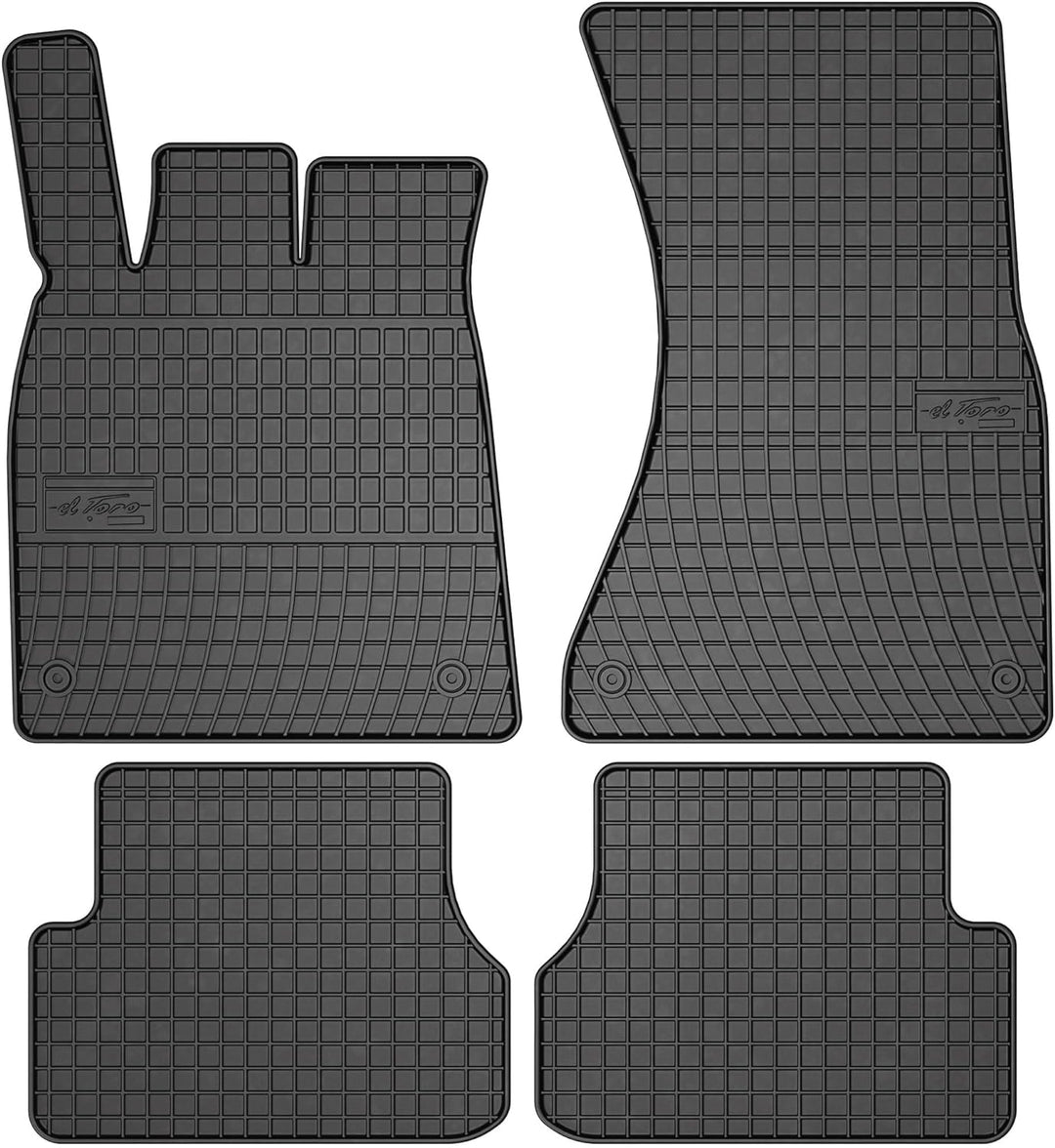 SMK Gummimatten Auto fussmatten Satz für Audi A6 C7 2011-2018 Erleben Sie einen neuen Standard des R