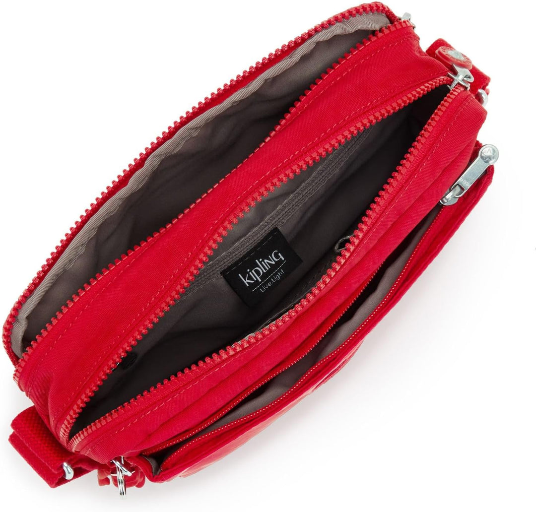 Kipling Damen Abanu Umh ngetaschen, Rot Rouge(1), Einheitsgrösse EU Red Rouge, Red Rouge