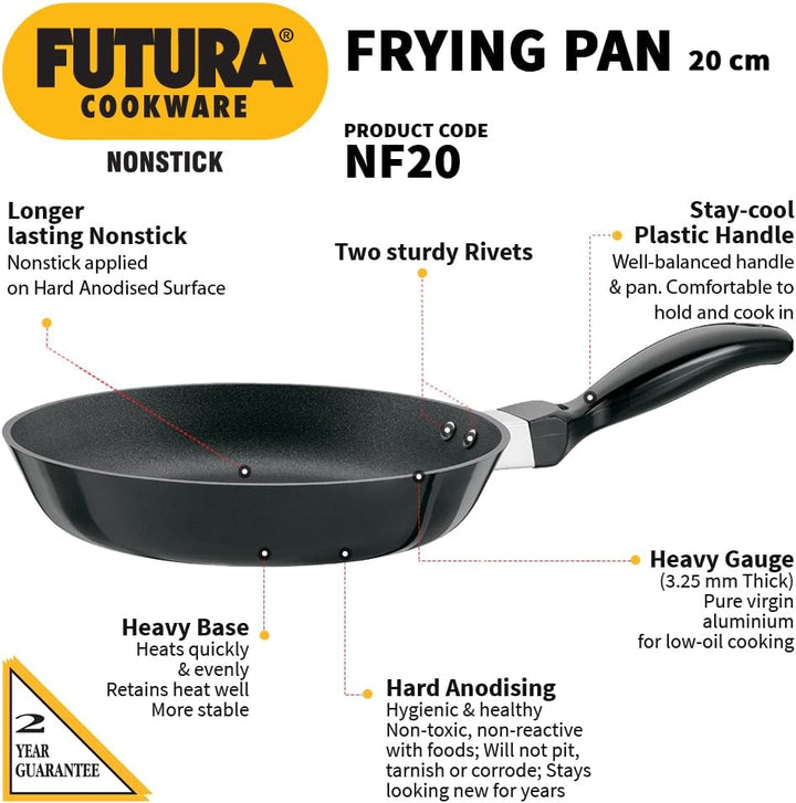 Futura Non-Stick Frying Pan, 22cm