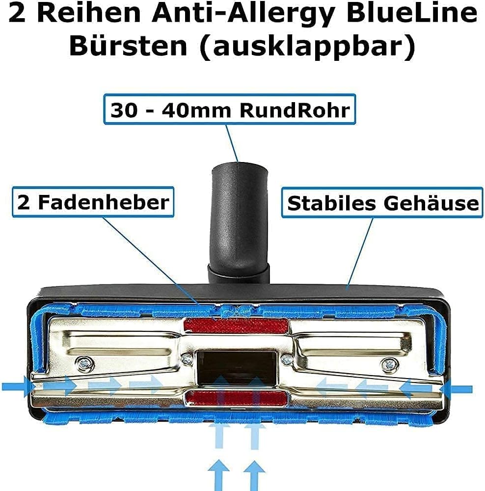 Staubsaugerdüse kompatibel mit Ersatzteil für Makita P-70465 VC2511 VC2010L VC3511L VC2512L VC3011L