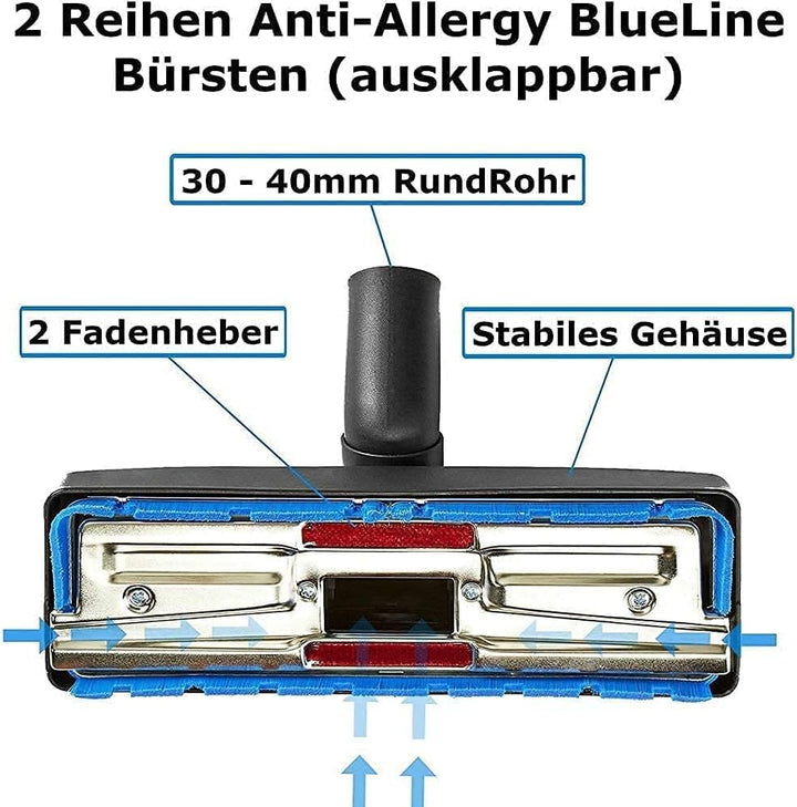 Staubsaugerdüse kompatibel mit Ersatzteil für Makita P-70465 VC2511 VC2010L VC3511L VC2512L VC3011L