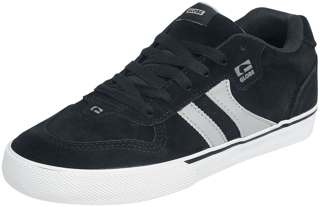 Globe Encore-2 Unisex-Erwachsene Sneakers 38.5 EU Black Light Grey, 38.5 EU Black Light Grey