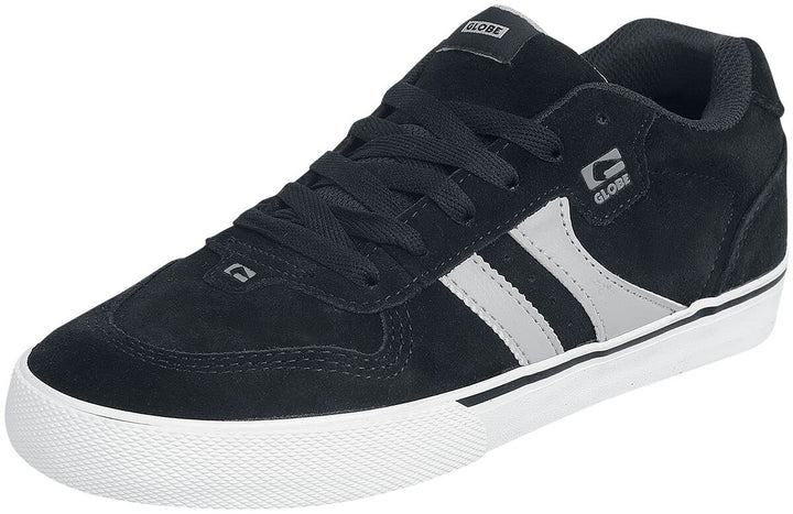 Globe Encore-2 Unisex-Erwachsene Sneakers 38.5 EU Black Light Grey, 38.5 EU Black Light Grey