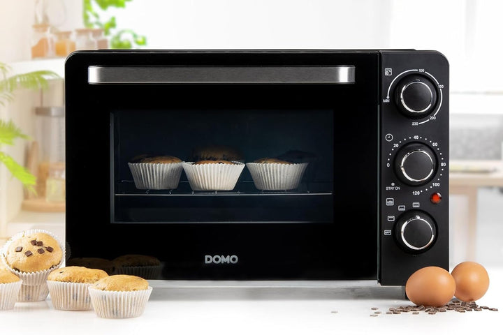 Mini Backofen 20 Liter, 120 Min. Timer, Ober-& Unterhitze - 1300 Watt