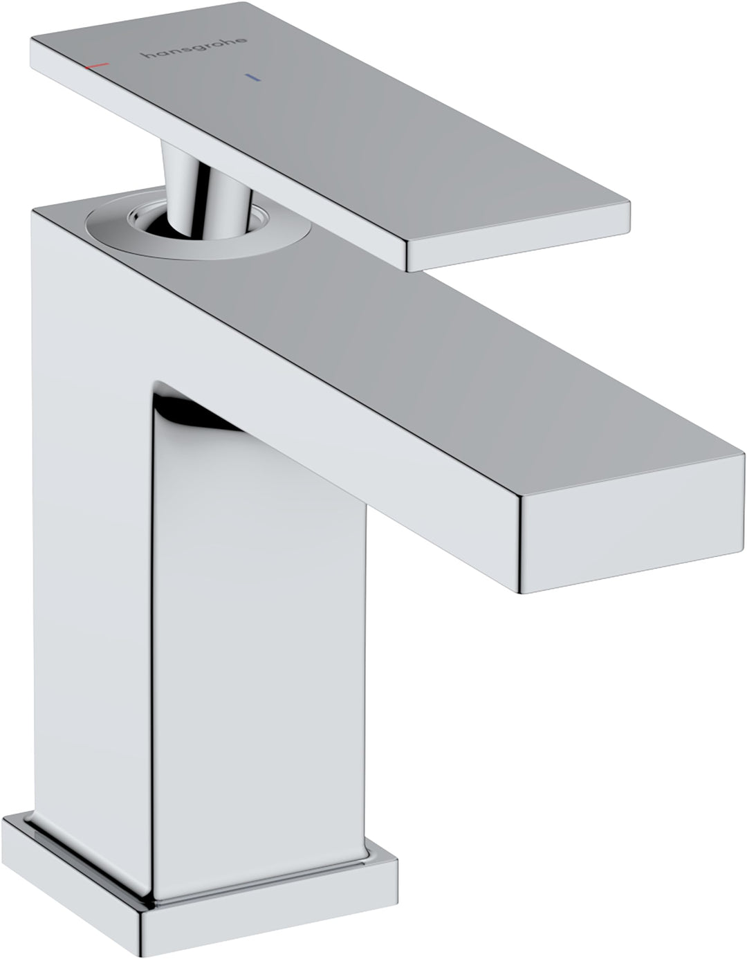 hansgrohe Tecturis E - Waschtischarmatur ohne Ablauf, energiesparend (CoolStart), Wasserhahn Bad mit