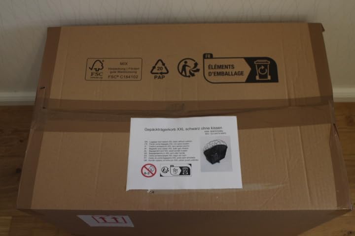 Hundefahrradkorb für Gepäckträger aus Weide mit Metallgitter XXL Schwarz Gepäckträgerkorb Weidenkorb