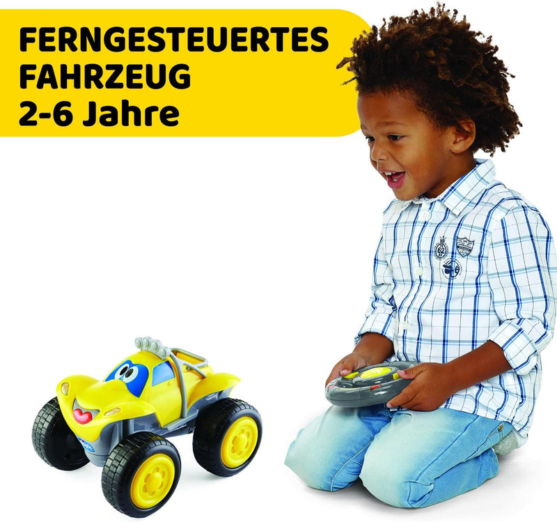 Chicco Billy Bigwheels Ferngesteuertes Auto für Kinder, RC Auto mit Intuitiver Funkfernsteuerung Len