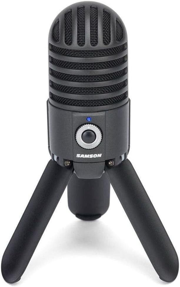 Samson Meteor USB Studio Cardioid Microphone - Titanium Black schwarz Single, schwarz Single