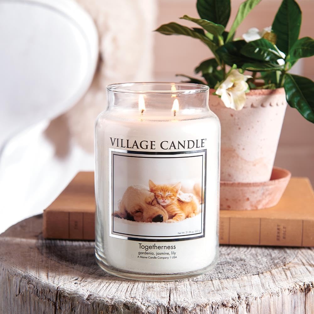 Village Candle Duftkerze im Glas "Togetherness", gross, 740 ml
