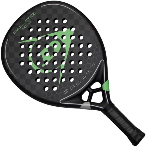 Dunlop Padelschläger Einheitsgrösse Schwarz/Grün V25, Einheitsgrösse Schwarz/Grün V25