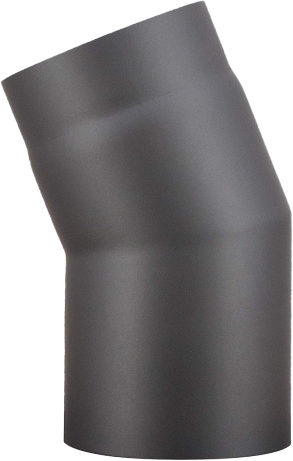 LANZZAS Ofenrohr Bogen 22° Grad, im Durchmesser, DN, Ø 150 mm, Farbe: gussgrau - weitere Rohre aus u