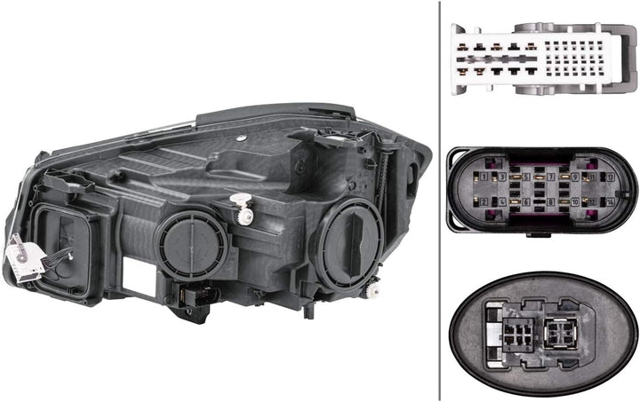 HELLA 1EX 010 818-361 Bi-Xenon/LED-Hauptscheinwerfer - rechts - für u.a. Mercedes-Benz A-Class (W176